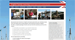 Desktop Screenshot of englishfamilylearning.com